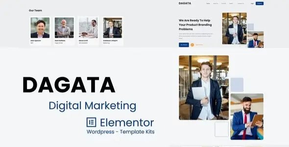 Dagata – Digital Marketing Elementor Template Kit