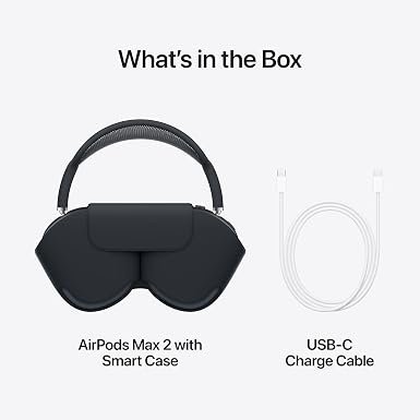 Apple AirPods Max 2 Wireless Headphones - Blue w/ AppleCare+ (2 years)