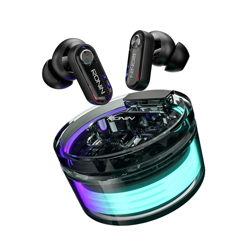 Clutch Pro Earbuds  50ms low latency, ENC, Gaming Mode, RGB Fusion Light