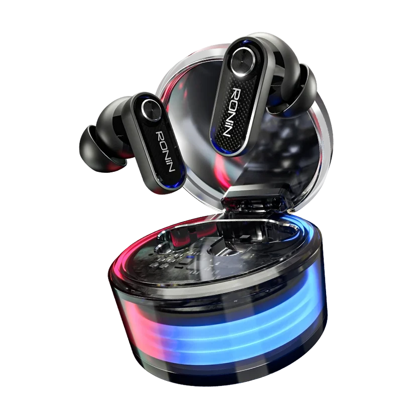 Clutch Pro Earbuds  50ms low latency, ENC, Gaming Mode, RGB Fusion Light
